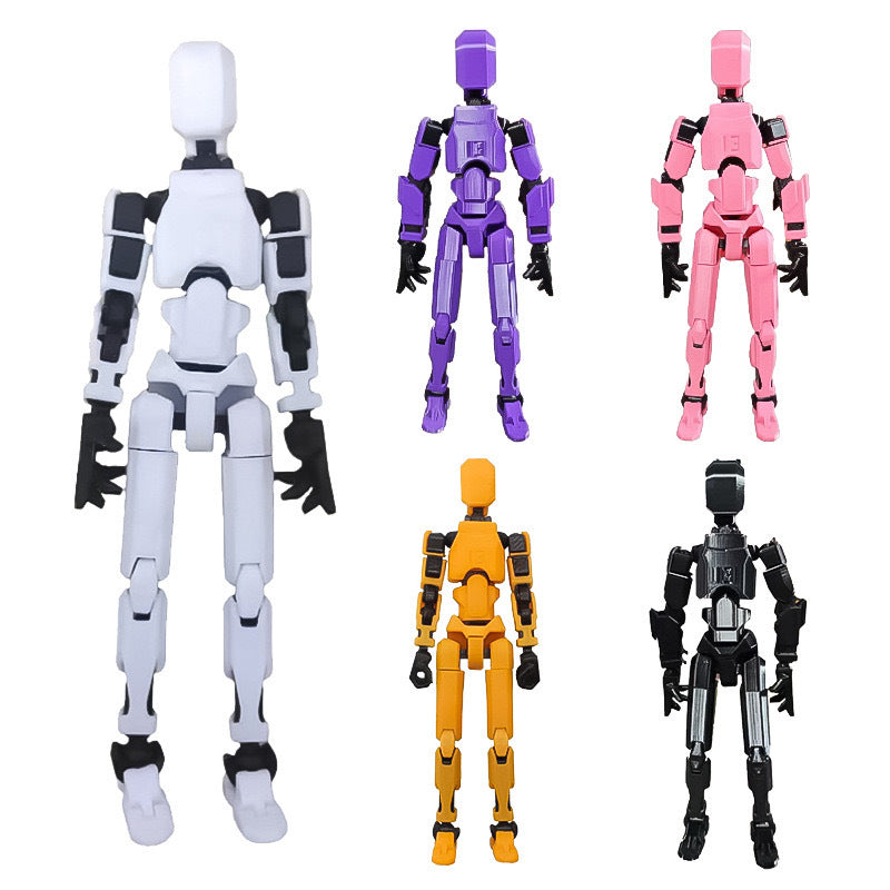 Multi-Jointed Movable Shapeshift Robot 3.0 3D Printed Mannequin Dummy 13 Action Figures Toys Kids Adults Parent-children Games SUNM