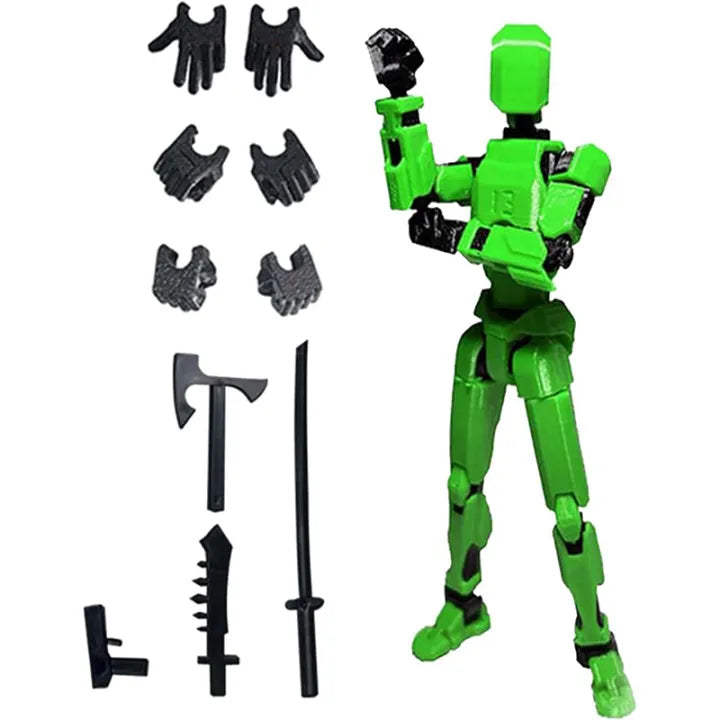 Multi-Jointed Movable Shapeshift Robot 3.0 3D Printed Mannequin Dummy 13 Action Figures Toys Kids Adults Parent-children Games SUNM