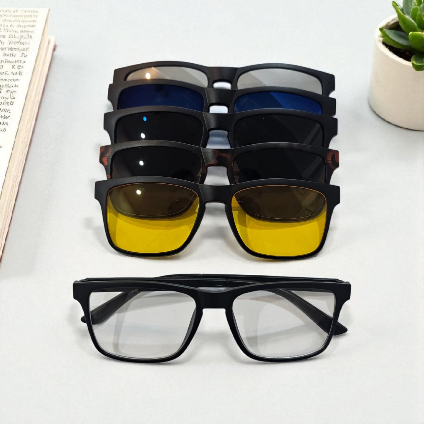 5 in 1 Attachment Glasses